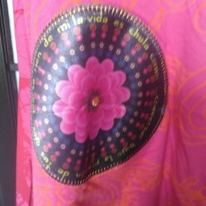 Bright knit cotton Desigual skirt, size M